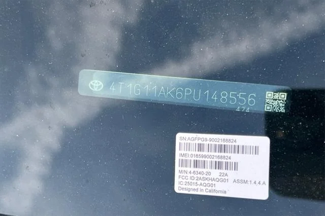 Certified Used 2023 White Toyota SE image 10