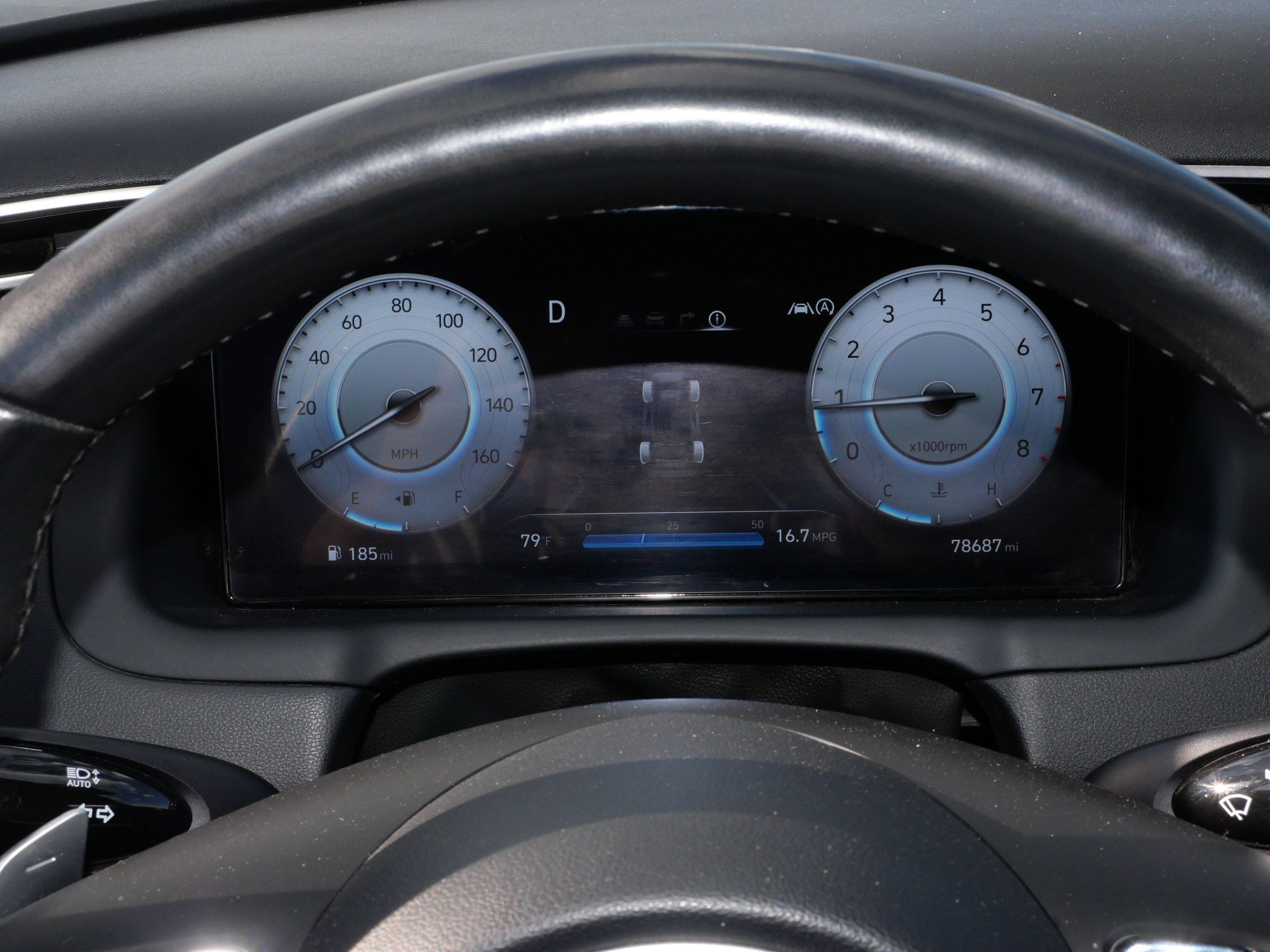 Used 2023 Intense Blue Hyundai Limited image 21