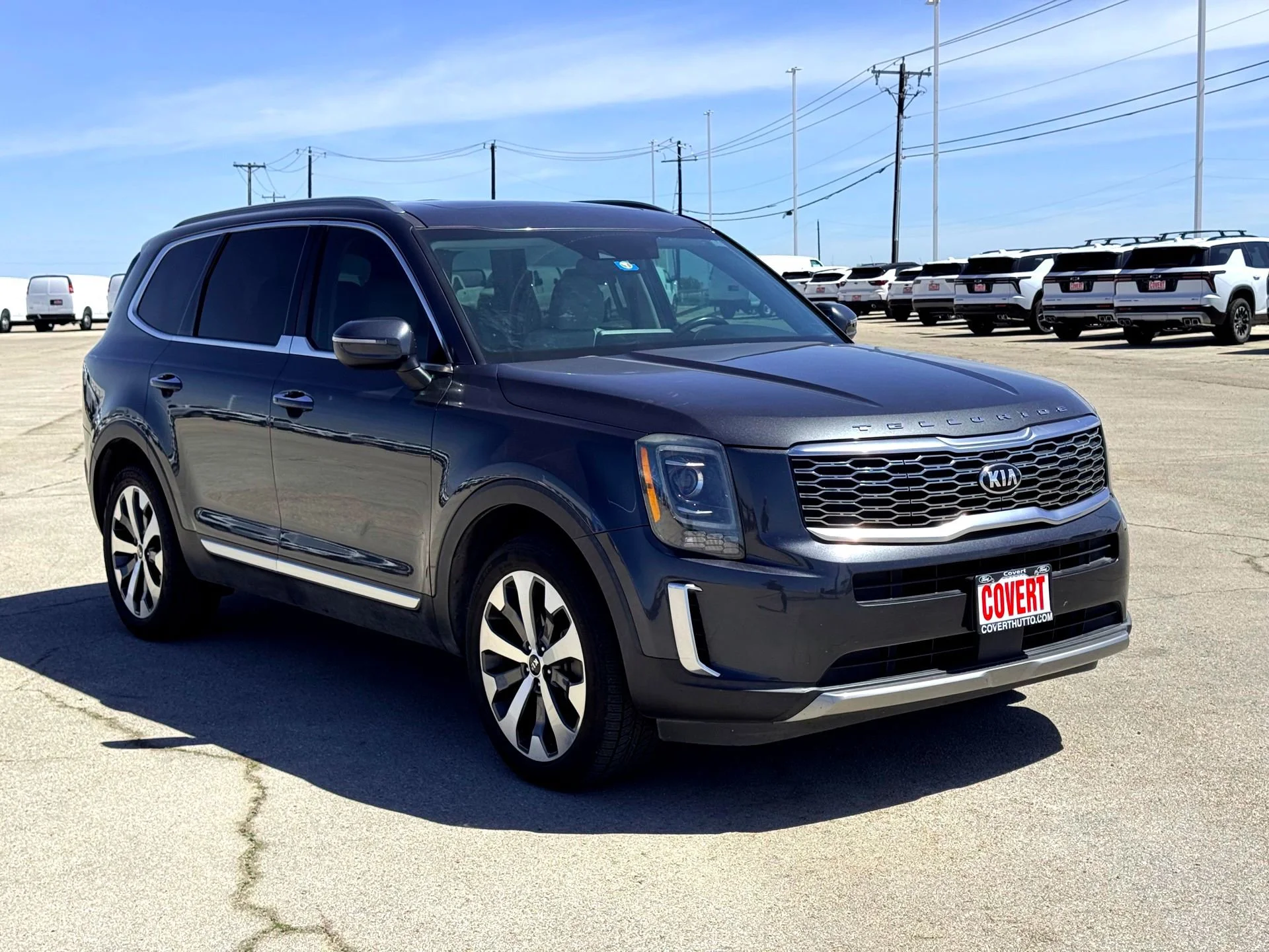 Used 2021 Gravity Grey Kia S image 4