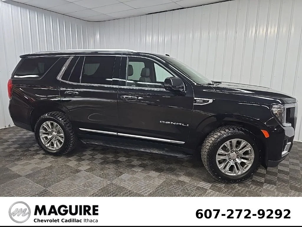 Used 2021 Black GMC Denali image 1