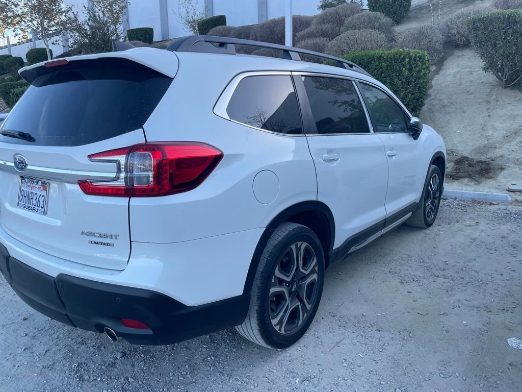 Used 2023 Crystal White Pearl Subaru Limited image 11