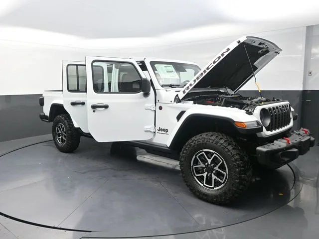 New 2026 Bright White Clear-Coat Exterior Paint Jeep Rubicon X image 33