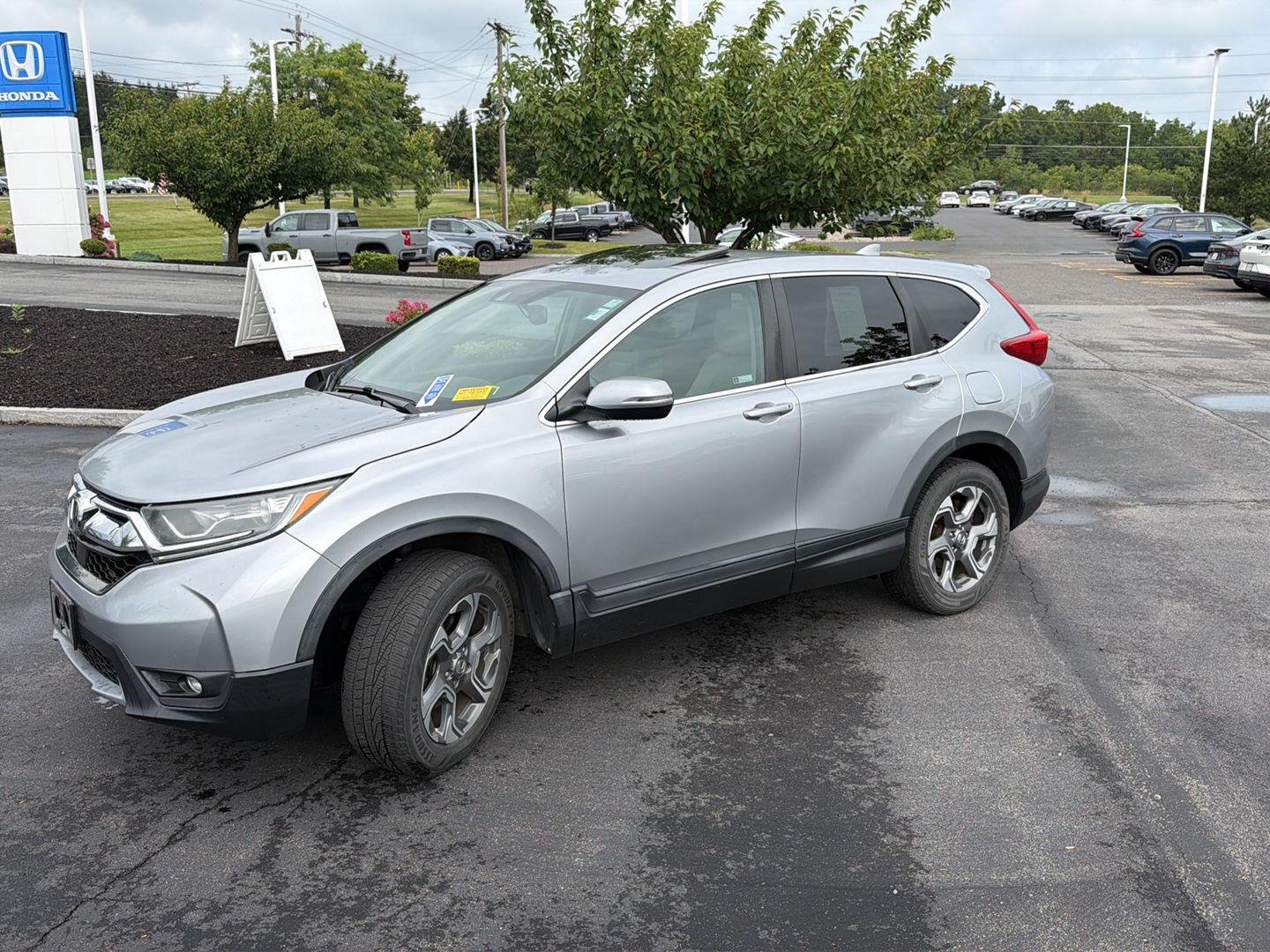 Used 2019 Lunar Silver Metallic Honda EX-L image 3