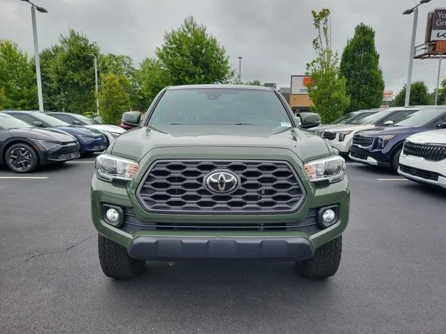 Used 2021 Green Toyota TRD Off-Road!! image 2
