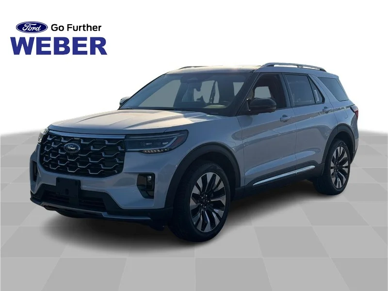New 2026 Space White Metallic Ford Platinum 4WD image 1