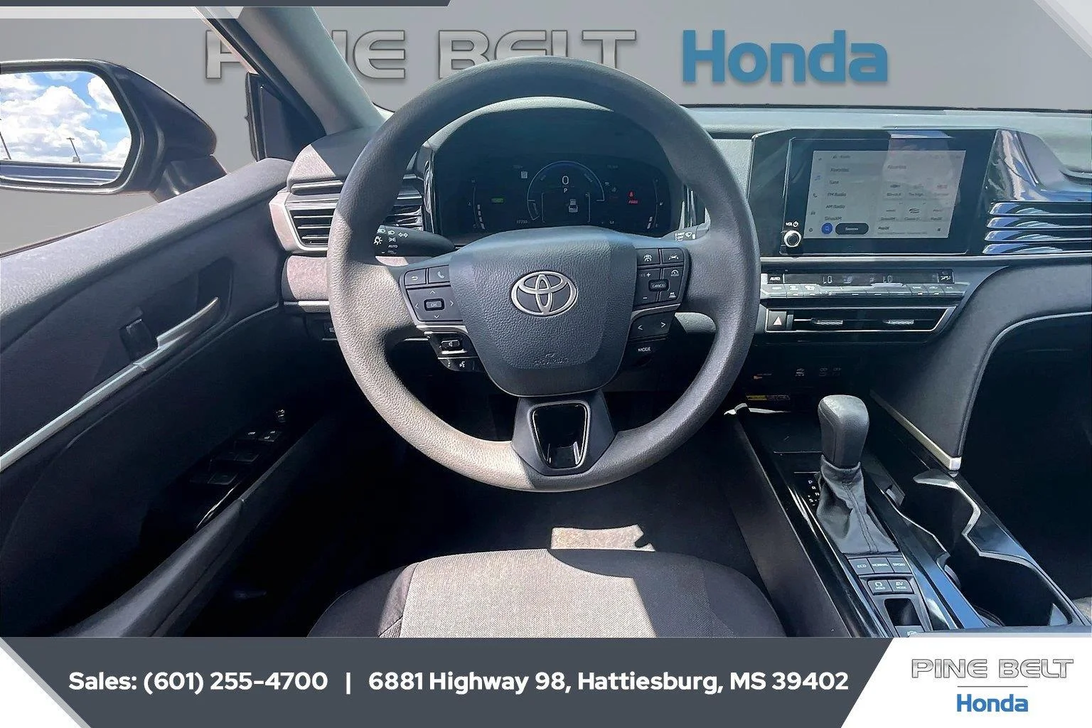 Used 2025 Midnight Black Metallic Toyota LE image 5