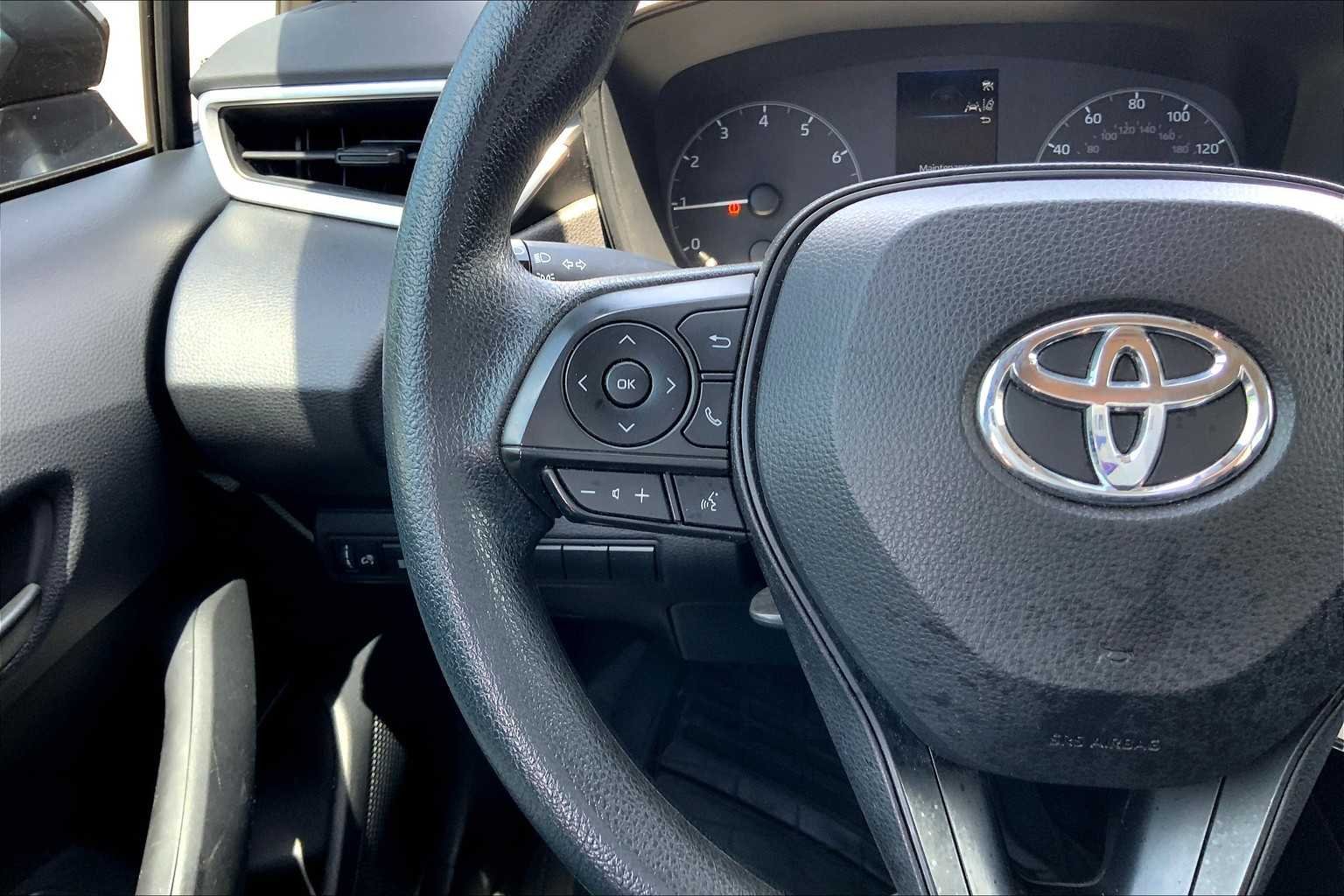 Used 2023 Midnight Black Metallic Toyota LE image 23
