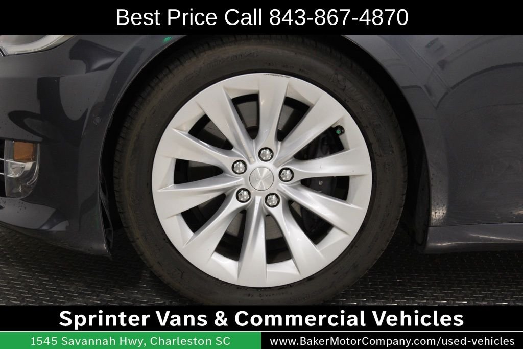 Used 2017 Gray Tesla 60D image 15