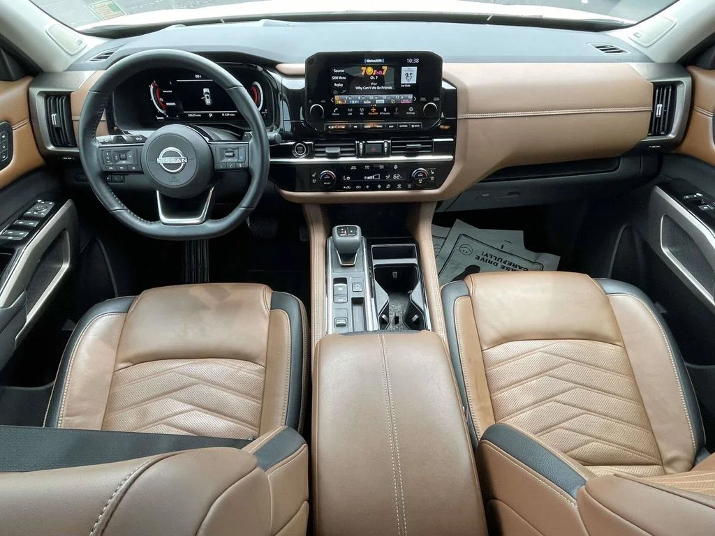 Certified Used 2023 White Nissan Platinum image 11