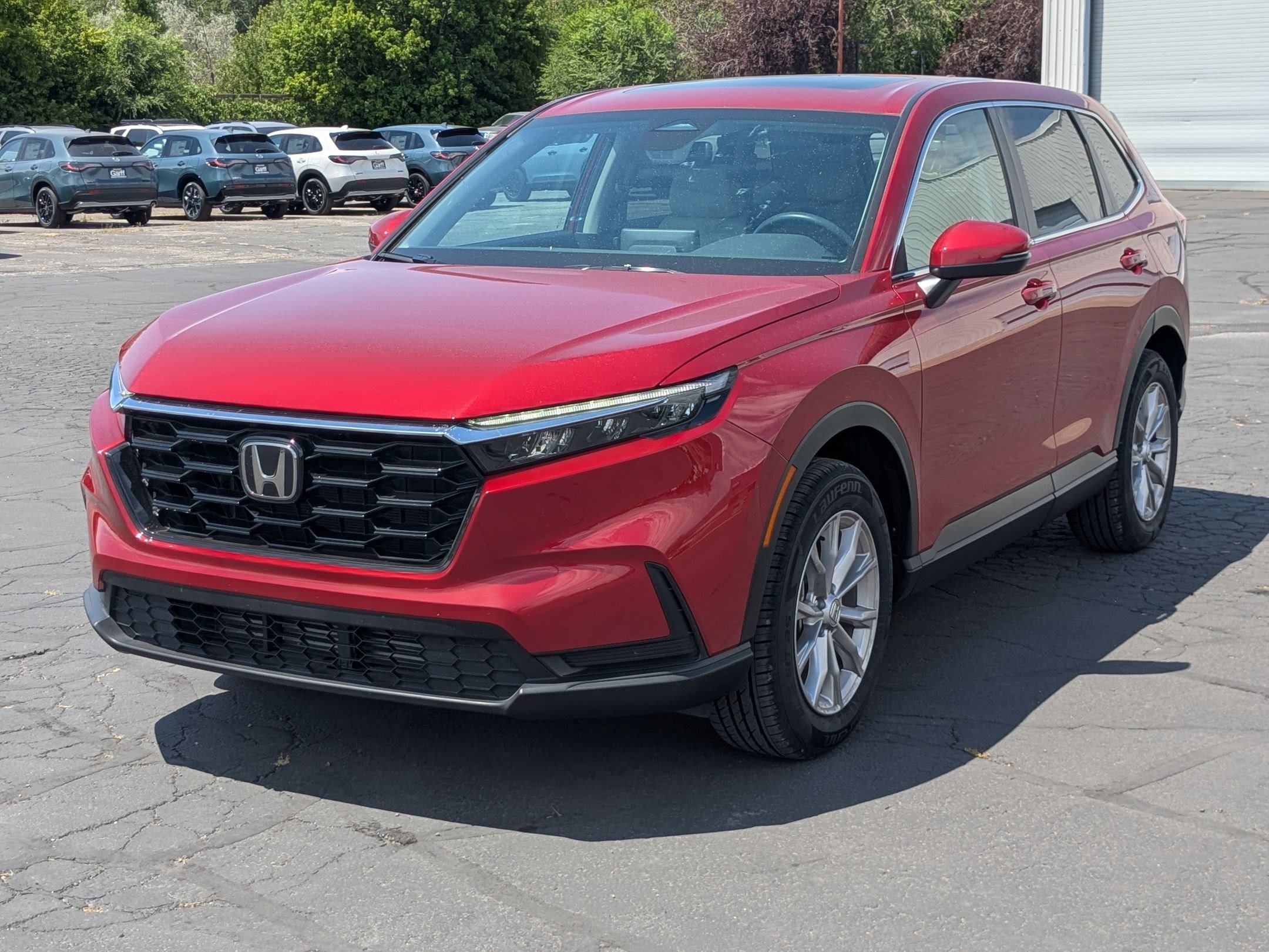 Certified Used 2024 Radiant Red Metallic Honda EX image 10