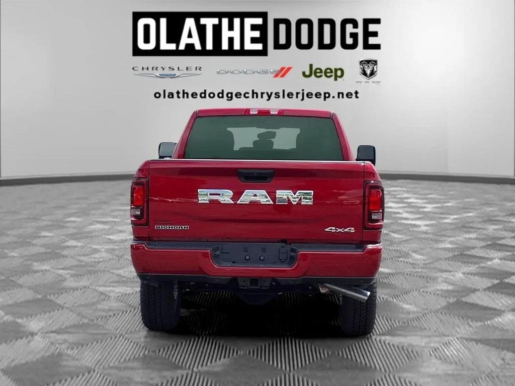 New 2026 Molten Red Pearl-Coat Exterior Paint RAM Big Horn image 24