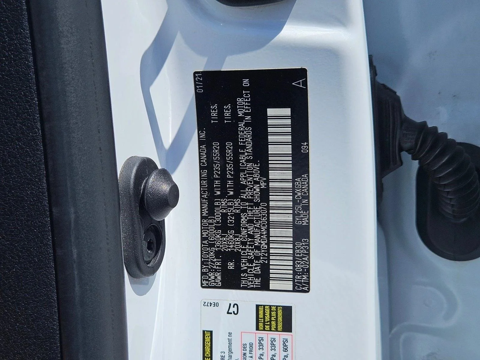 Used 2021 Ultra White Lexus RX 450h F SPORT Handling image 25