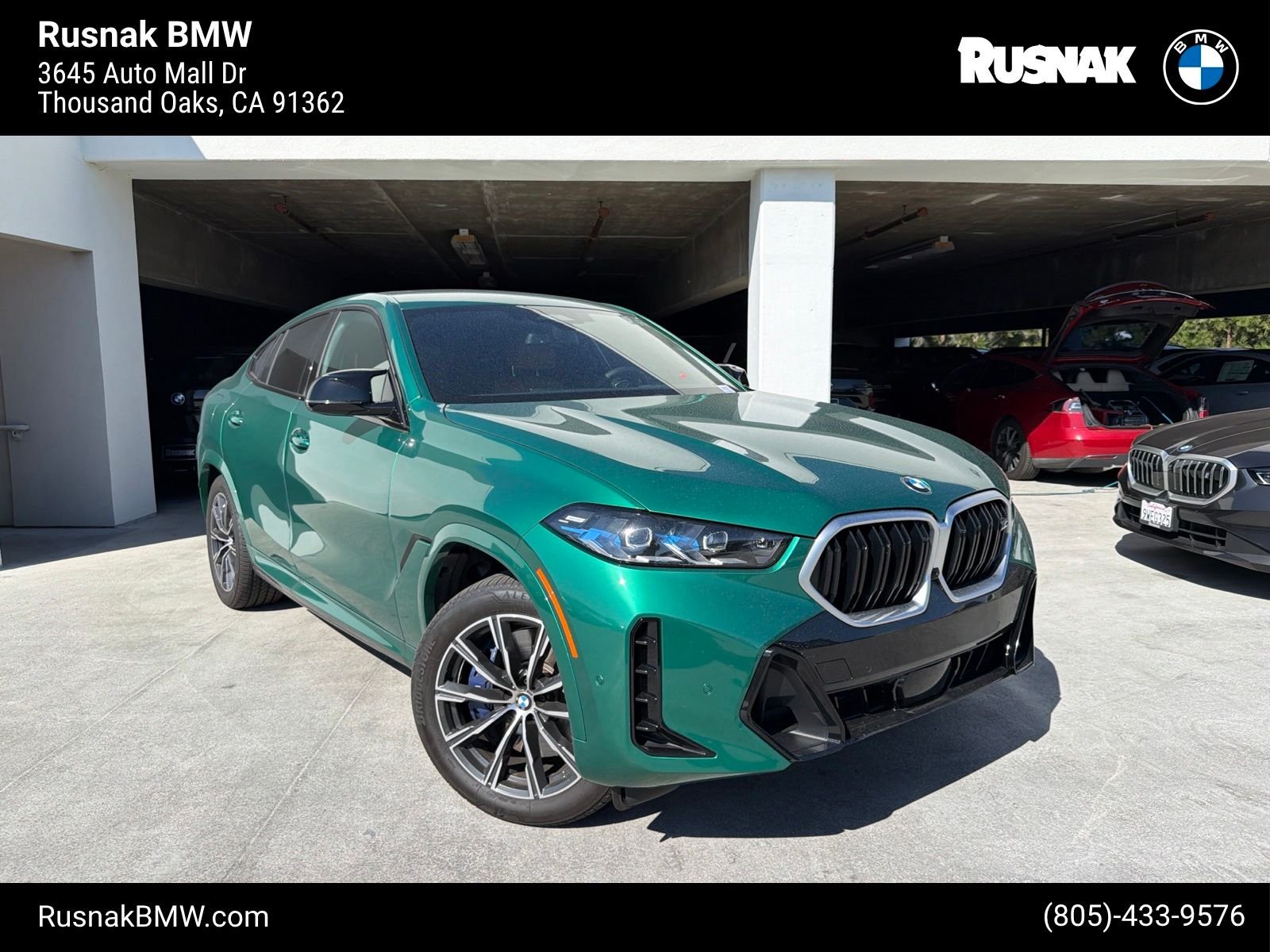 Used 2027 Isle of Man Green Met BMW M60i image 1