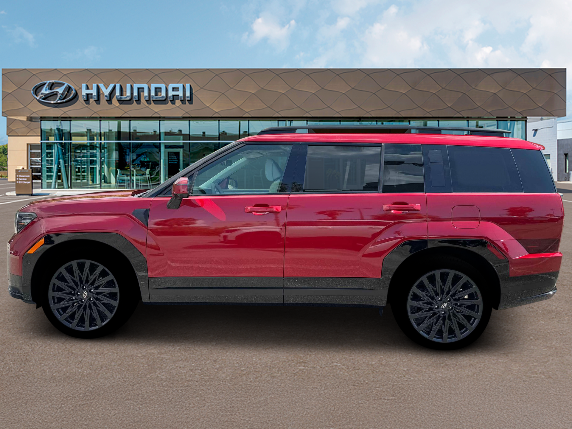 New 2026 Red Hyundai Calligraphy FWD image 3
