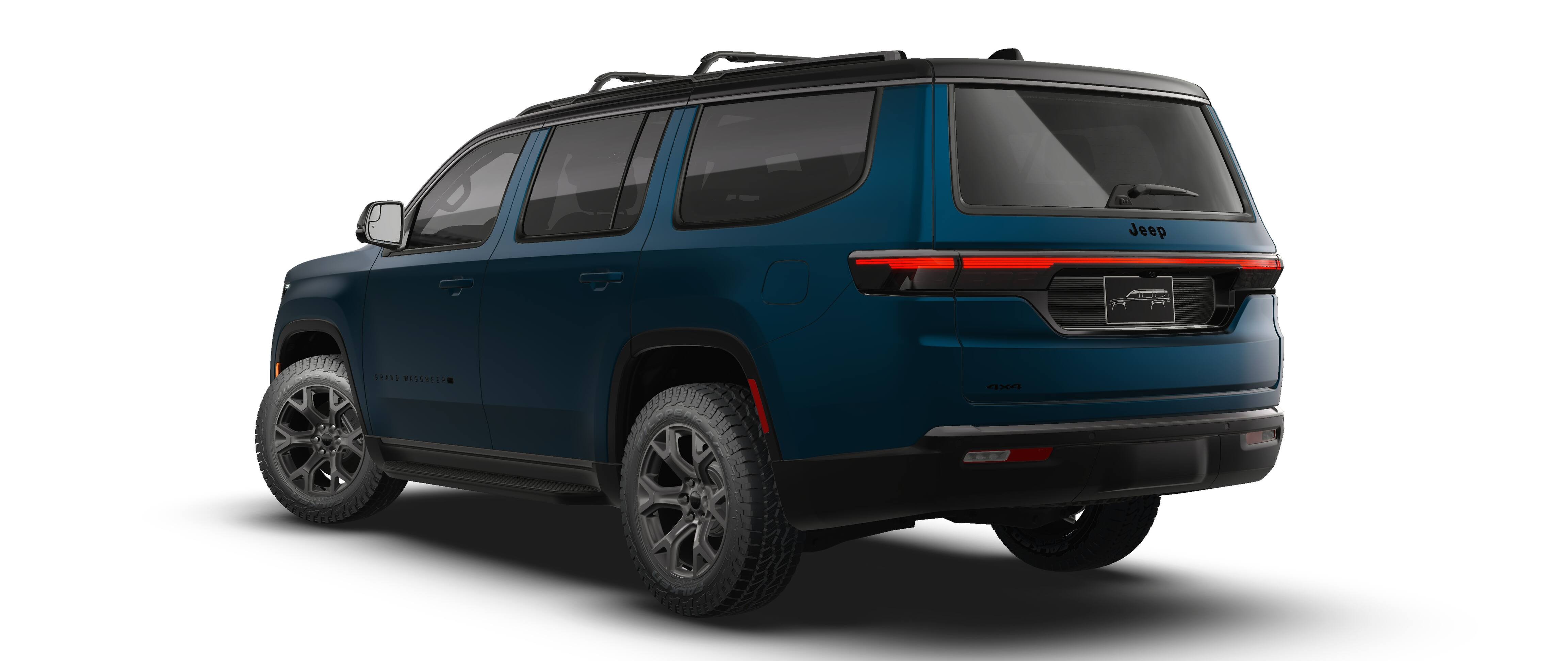 New 2026 Fathom Blue Pearl-Coat Exterior Paint (Late Availability) Jeep Grand Wagoneer image 28