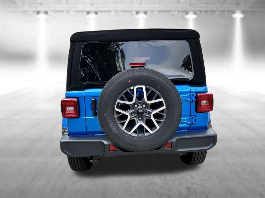 Used 2024 Blue Jeep Sahara image 6
