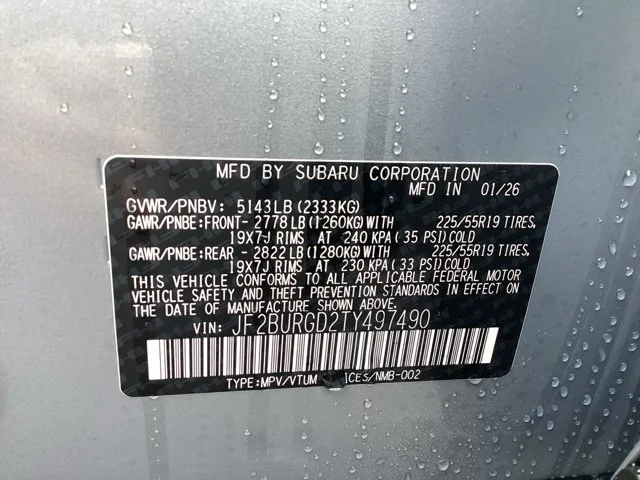 2026 Subaru Outback Limited XT - Photo 16