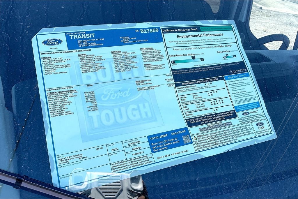 New 2025 Ford Transit-350 XLT Passenger Van