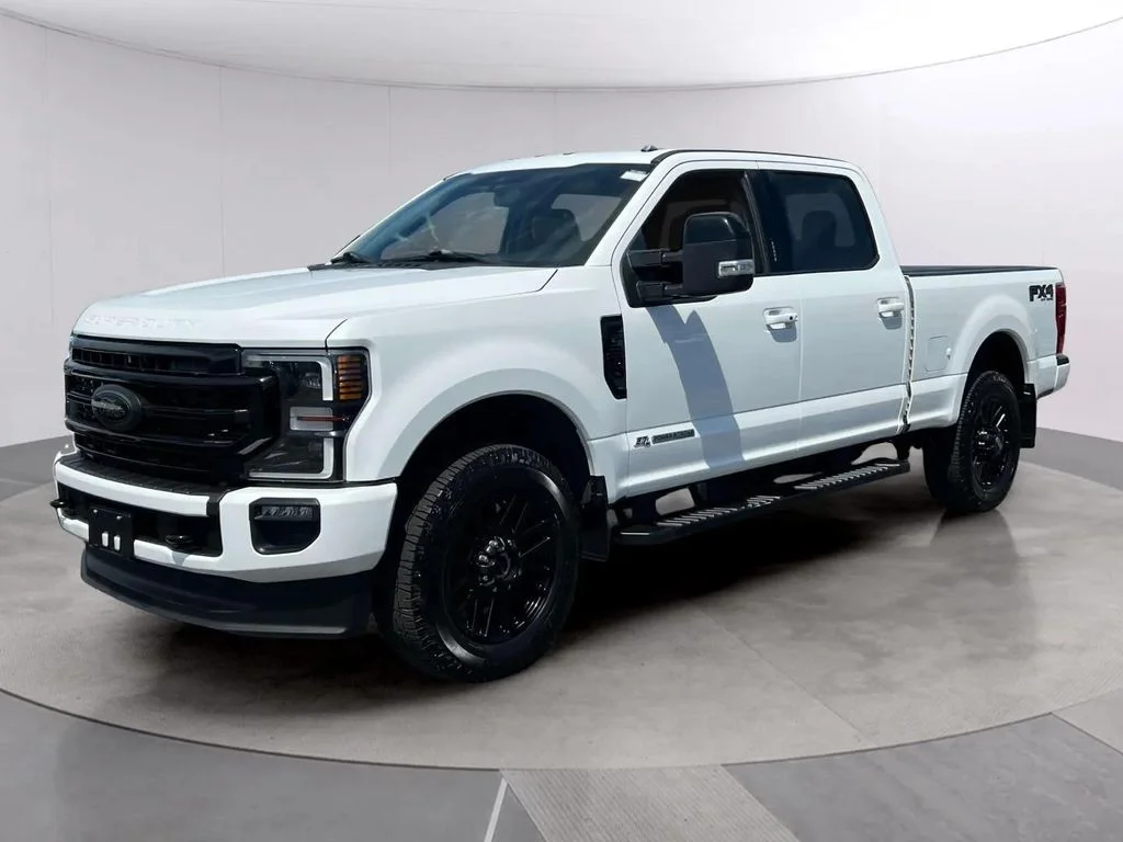 Used 2021 White Ford Lariat image 2