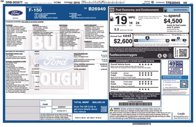 New 2026 Gray Ford XLT image 27