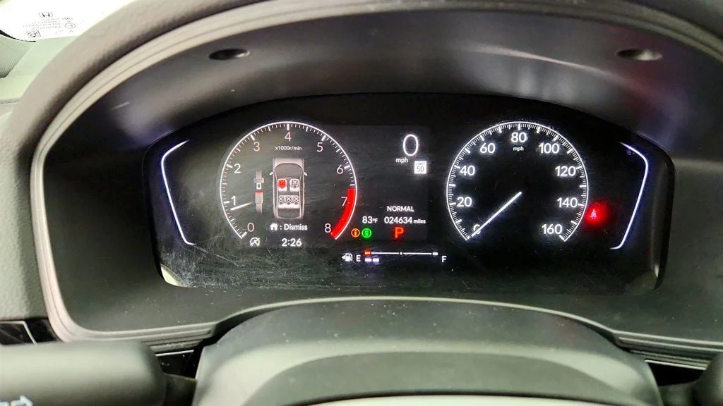 Used 2025 Platinum White Pearl Honda Sport CVT image 13