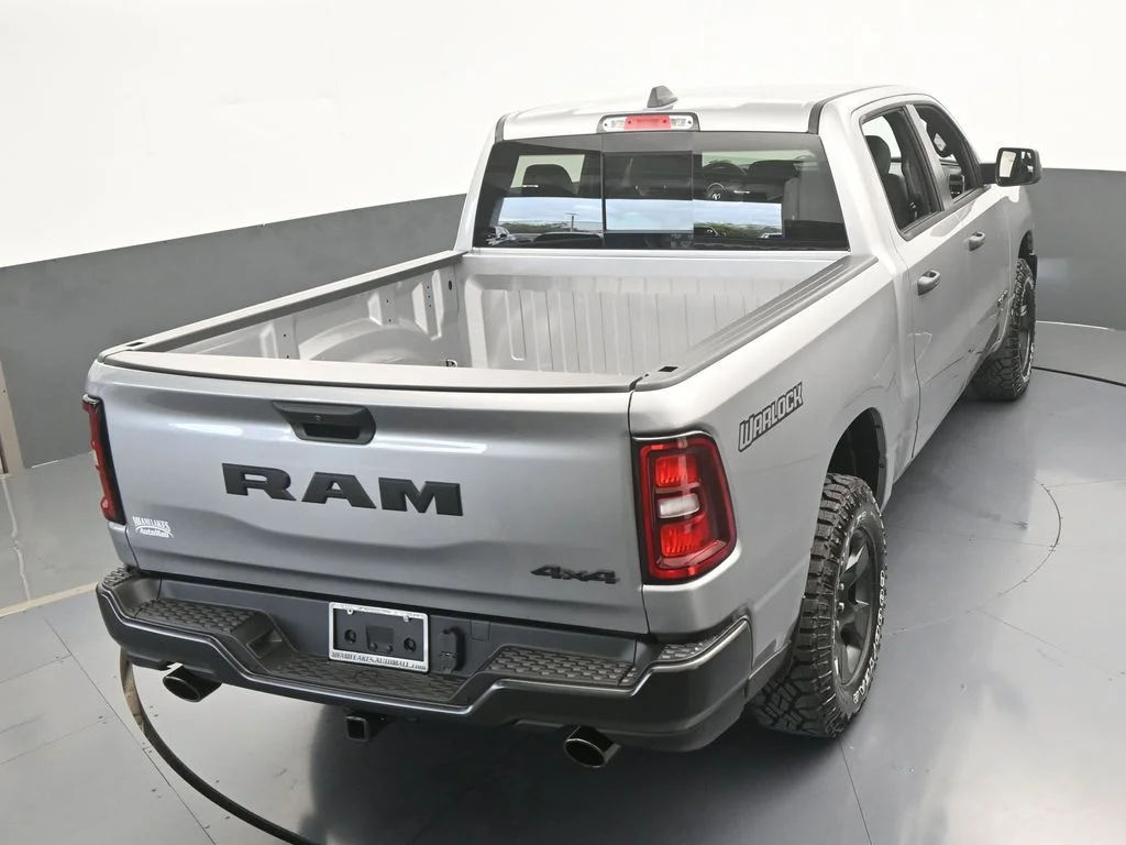New 2026 Billet Silver Metallic Clear-Coat Exterior Paint RAM Warlock image 48