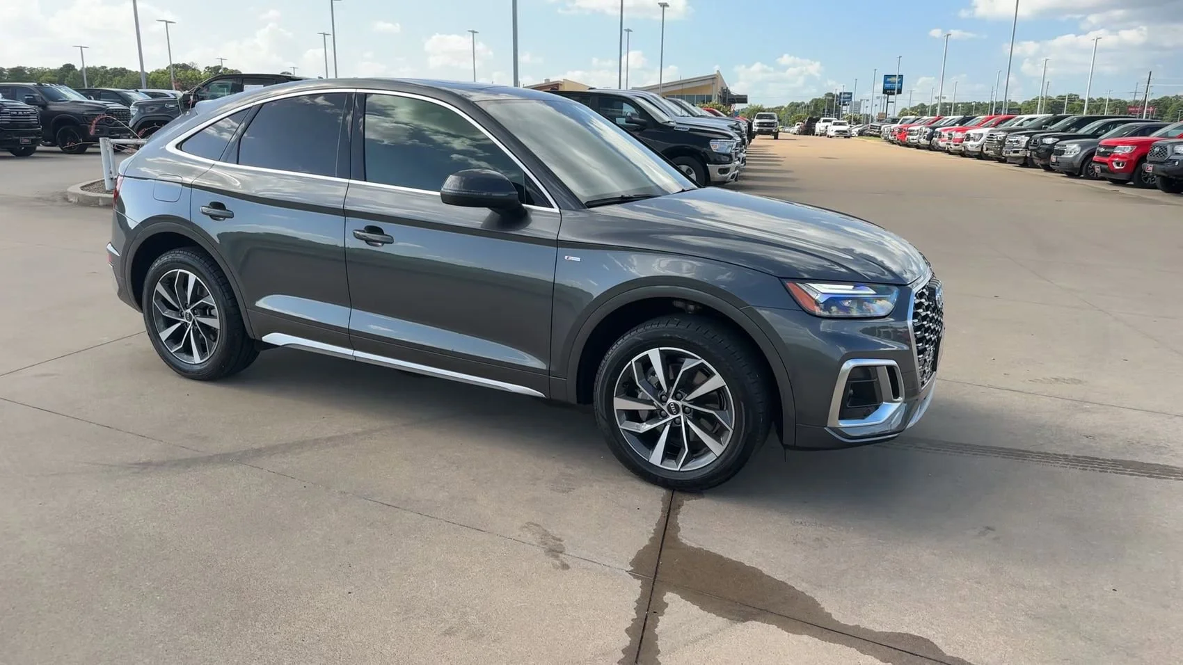Used 2023 Gray Audi S line Premium Plus image 9