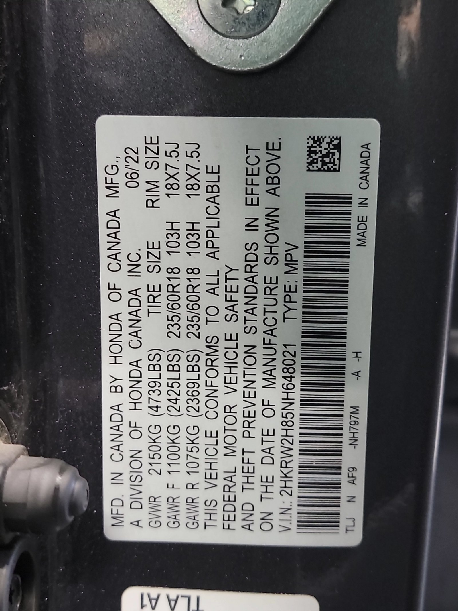 2022 Honda CR-V EX-L - Photo 33