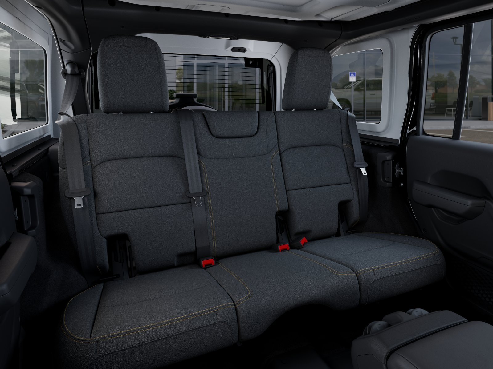 New 2026 Black Clearcoat Jeep 4-Door Willys 4x4 image 42