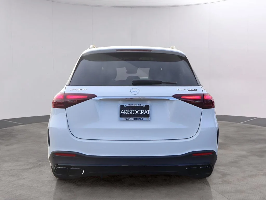 New 2025 MANUFAKTUR Moonlight White Metallic Mercedes-Benz GLE 63 S AMG® image 6