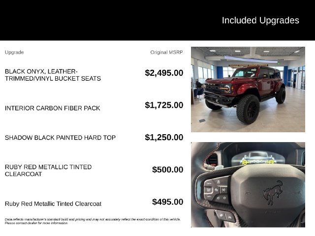 New 2026 Ruby Red Metallic Tinted Clearcoat Ford Raptor® image 5