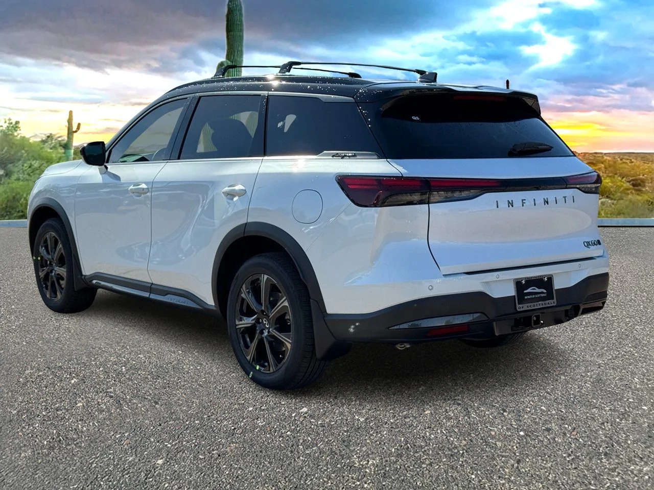 New 2026 Radiant White/Black Obsidian INFINITI Autograph AWD image 5