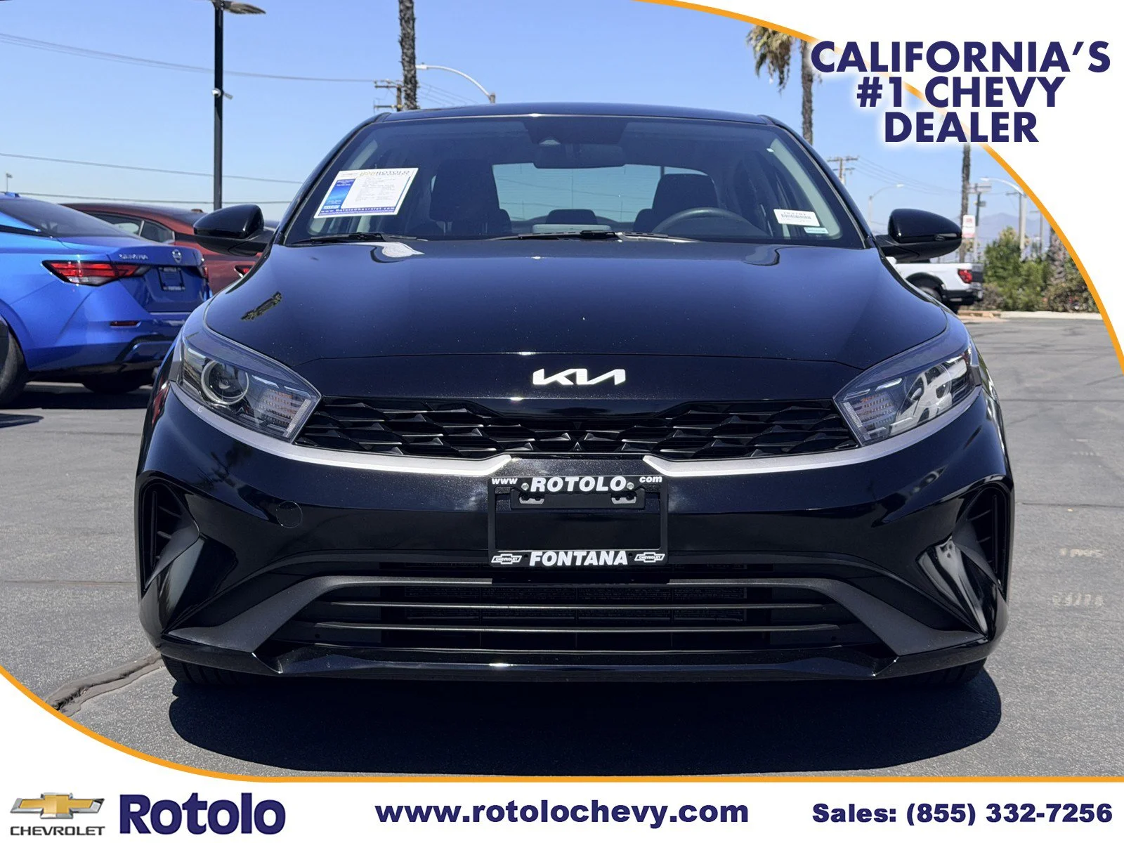 Used 2023 Aurora Black Kia LXS image 2