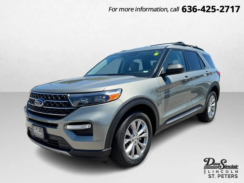 Used 2020 Silver Spruce Metallic Ford XLT 4WD image 1