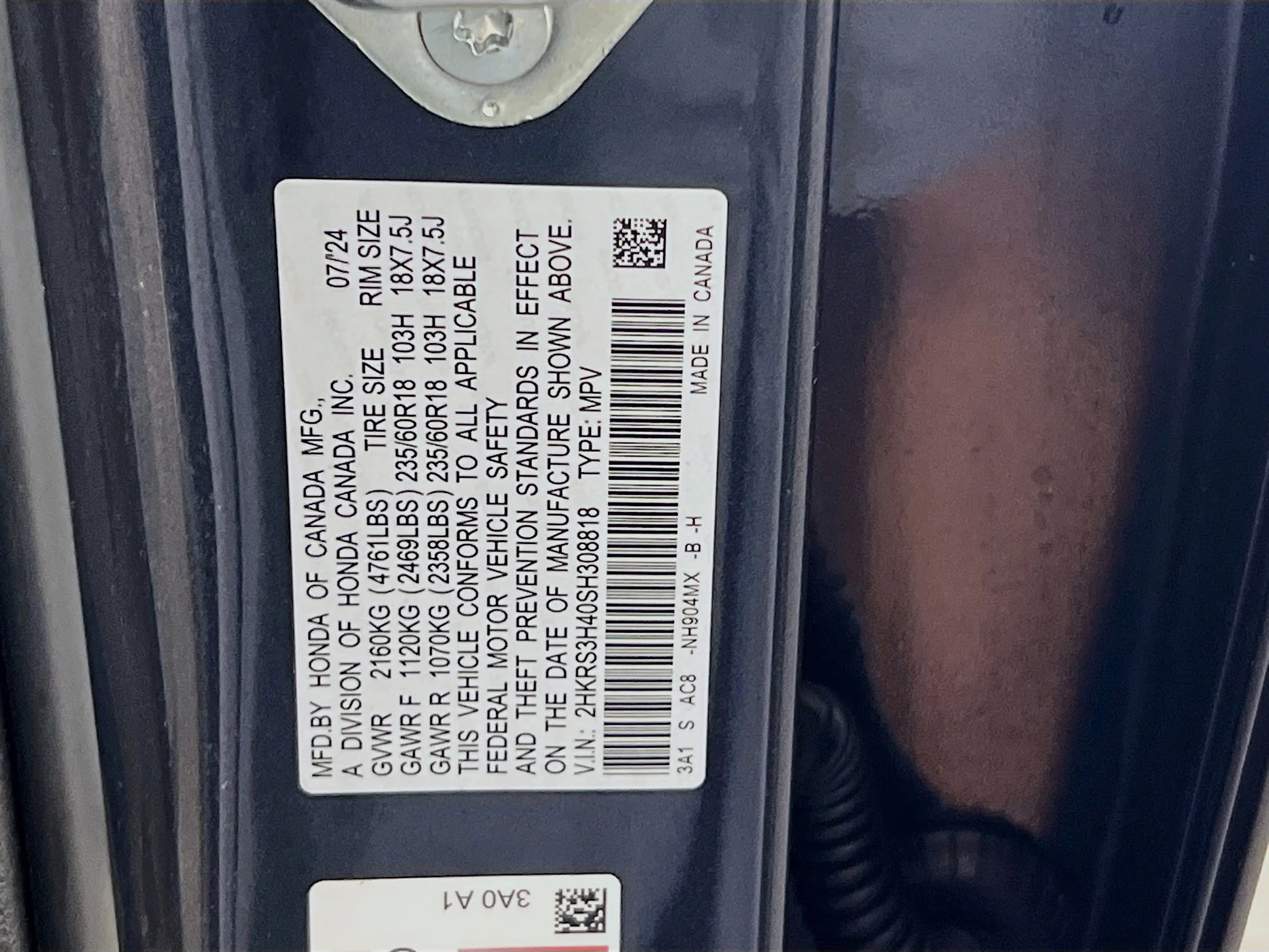Certified Used 2025 Meteorite Gray Metallic Honda 1.5T 2WD EX image 48