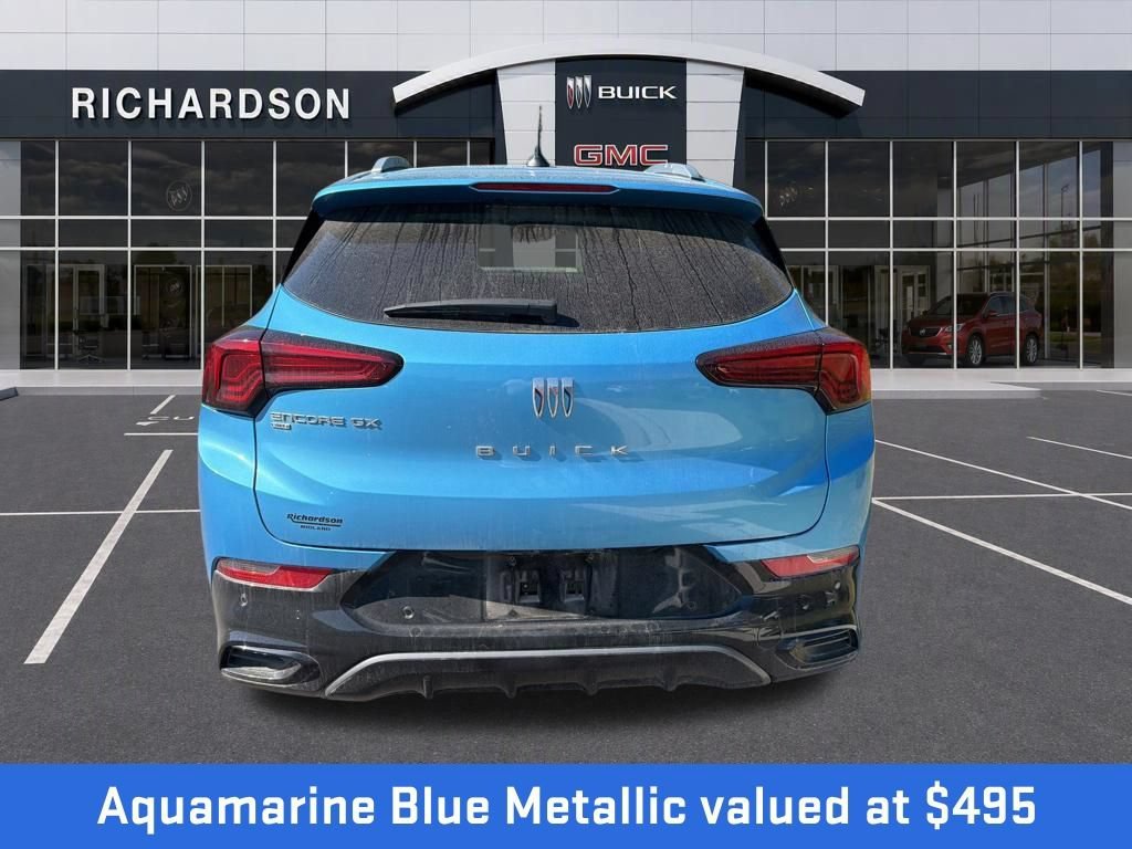 Used 2025 Aquamarine Blue Metallic Buick Sport Touring image 4