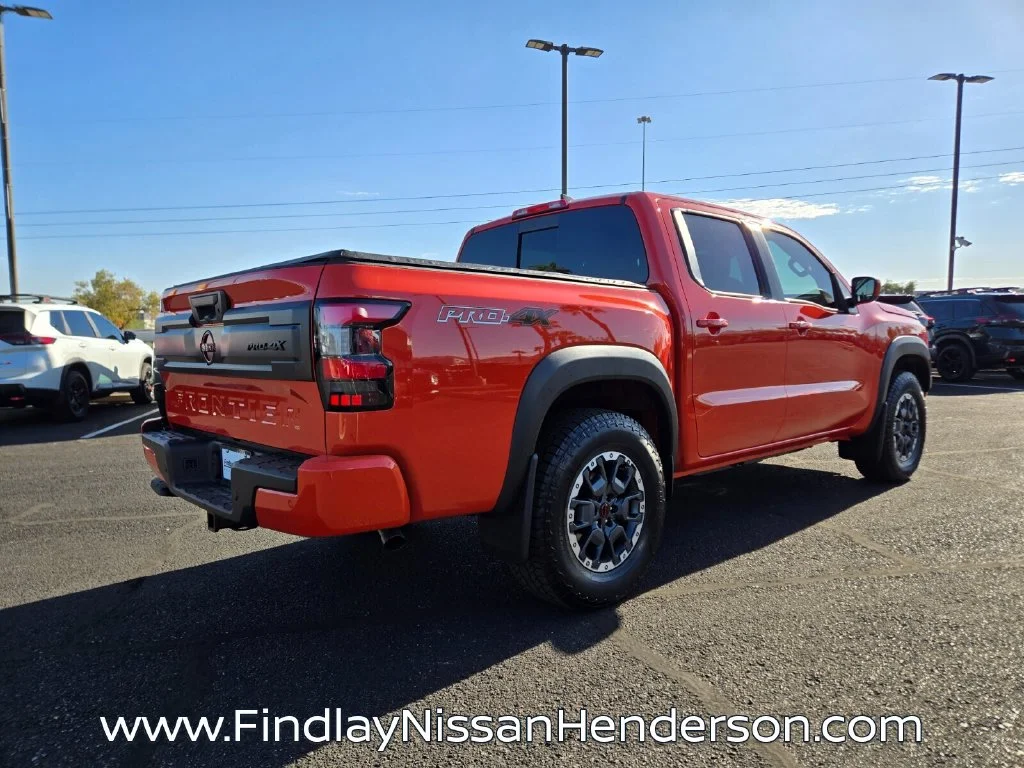 New 2026 Afterburn Orange Nissan Crew Cab PRO-4X® image 7