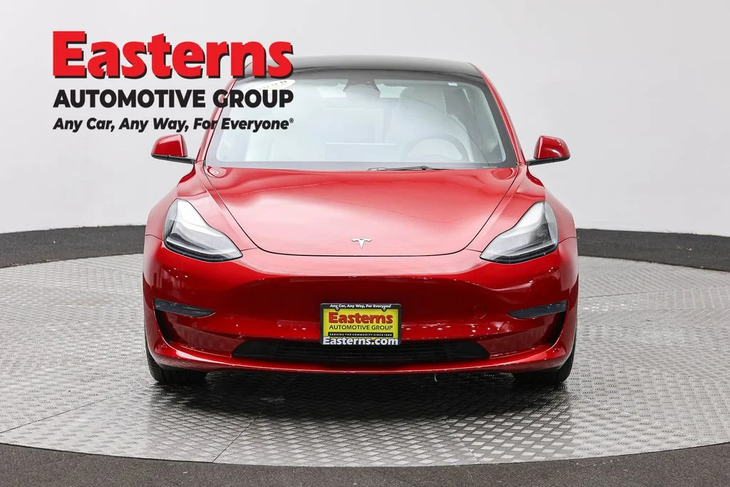 Used 2023 Red Tesla Base image 2