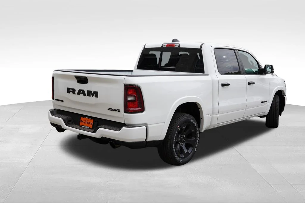 New 2026 Bright White Clear-Coat Exterior Paint RAM Big Horn image 3