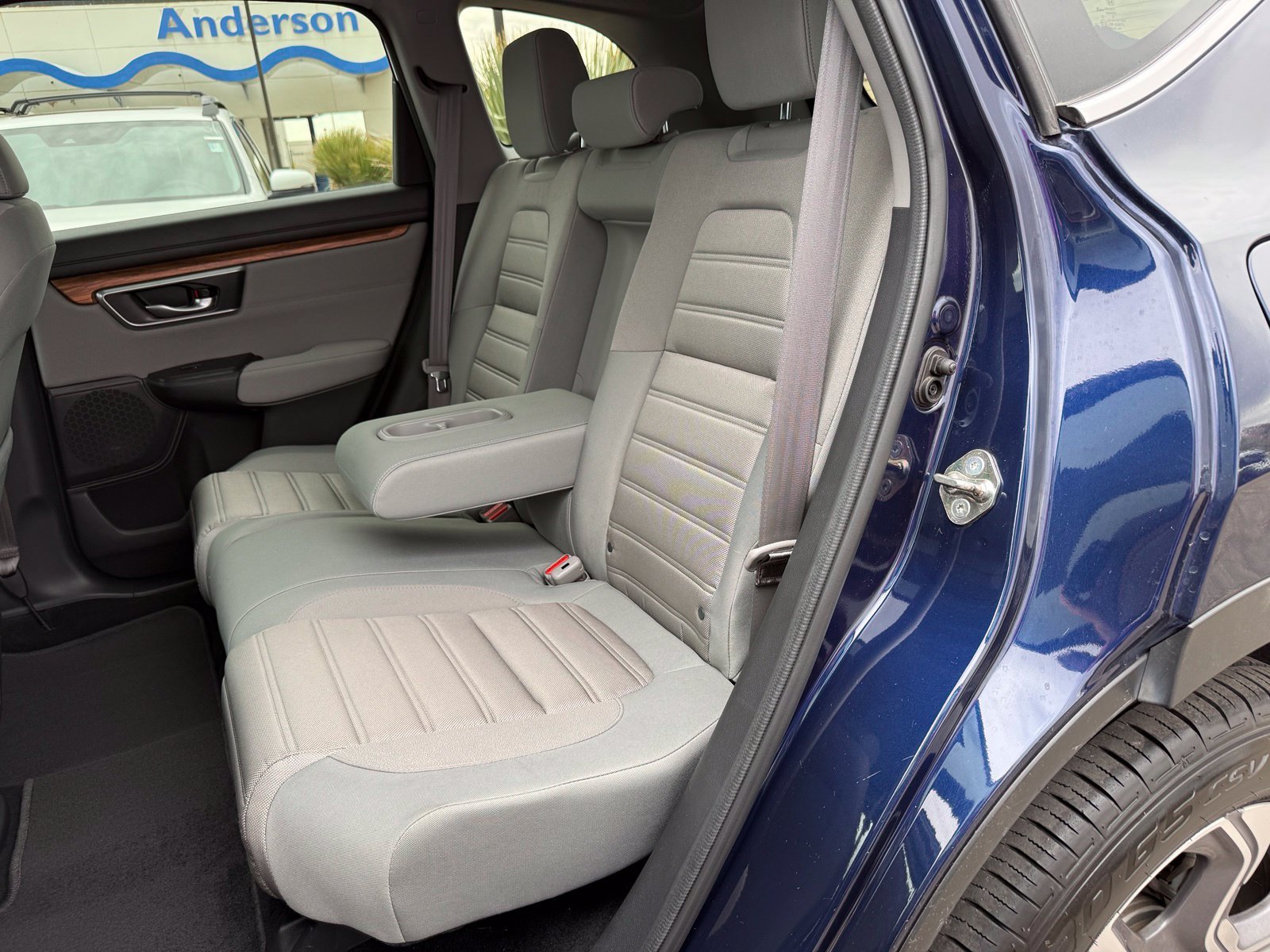 Used 2018 Obsidian Blue Pearl Honda EX image 35