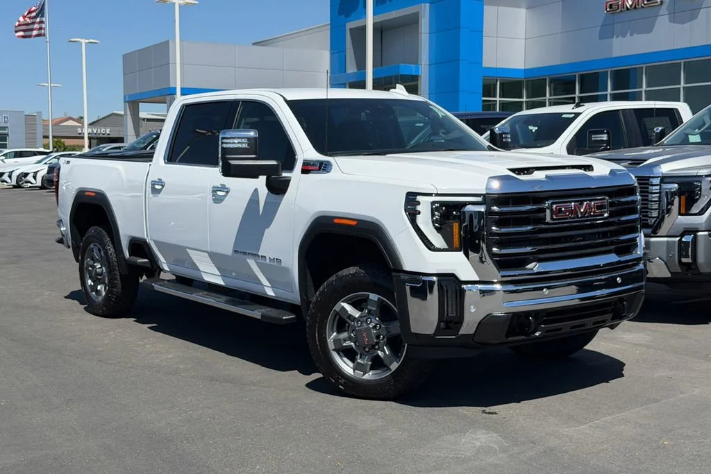 New 2026 Summit White GMC SLT image 2