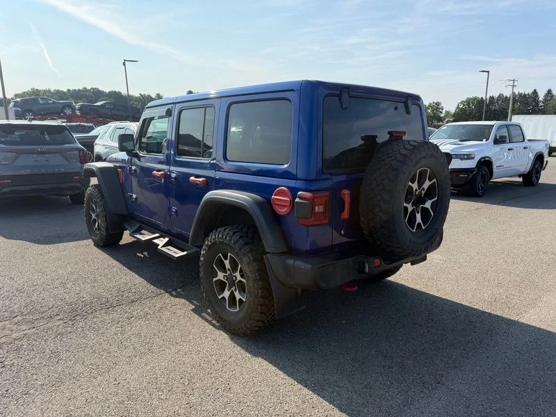Used 2020 Blue Jeep Unlimited Rubicon image 13