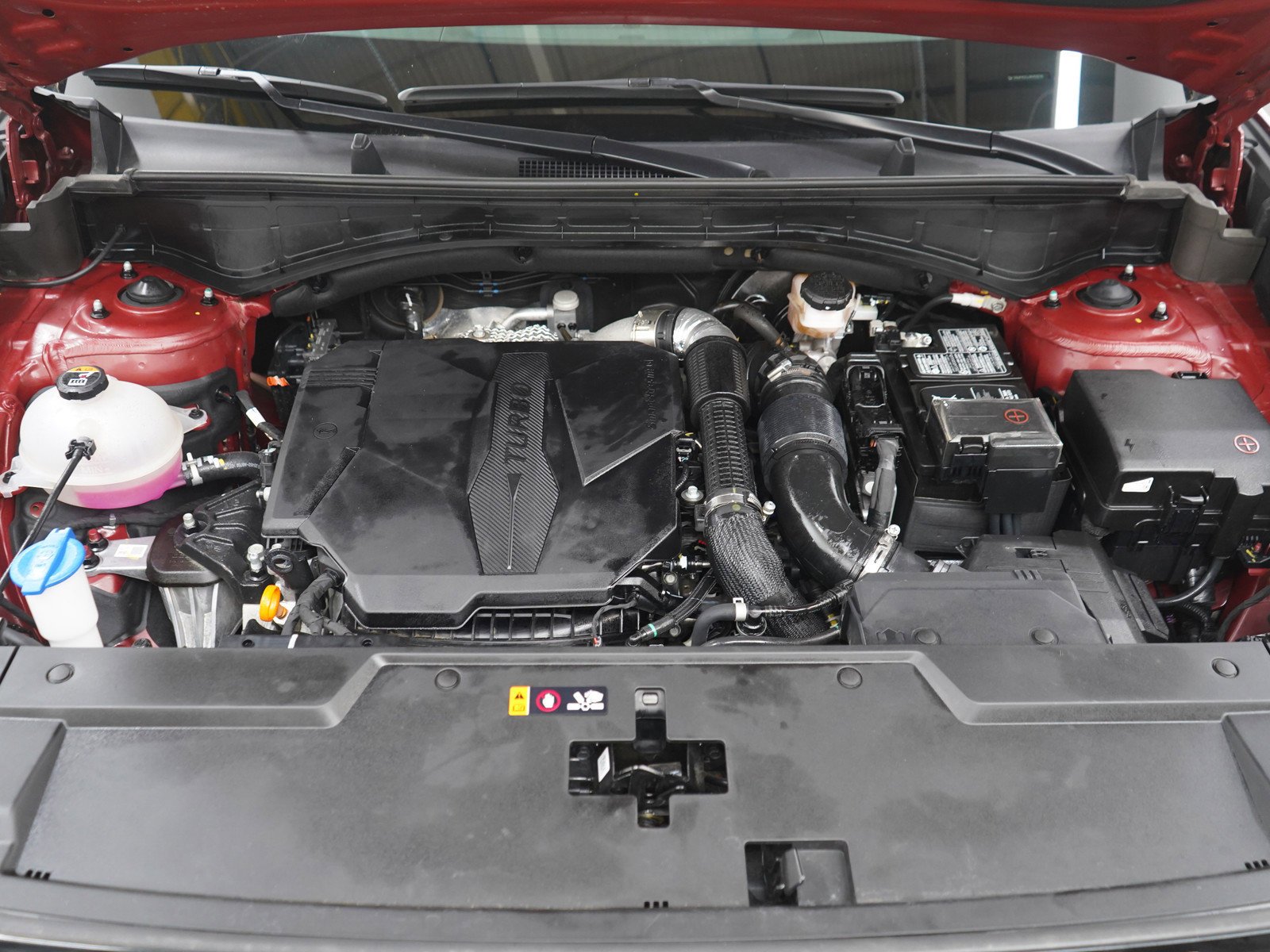 Used 2024 Ultimate Red Hyundai Limited AWD image 35