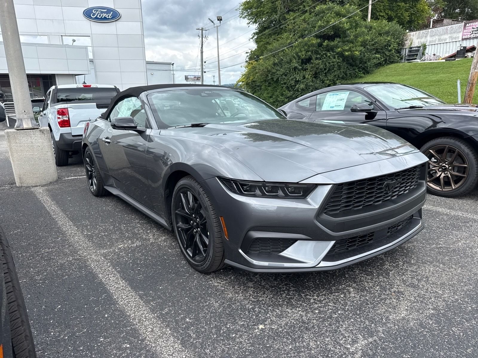 New 2026 Carbonized Gray Metallic Ford EcoBoost® Premium Convertible image 6