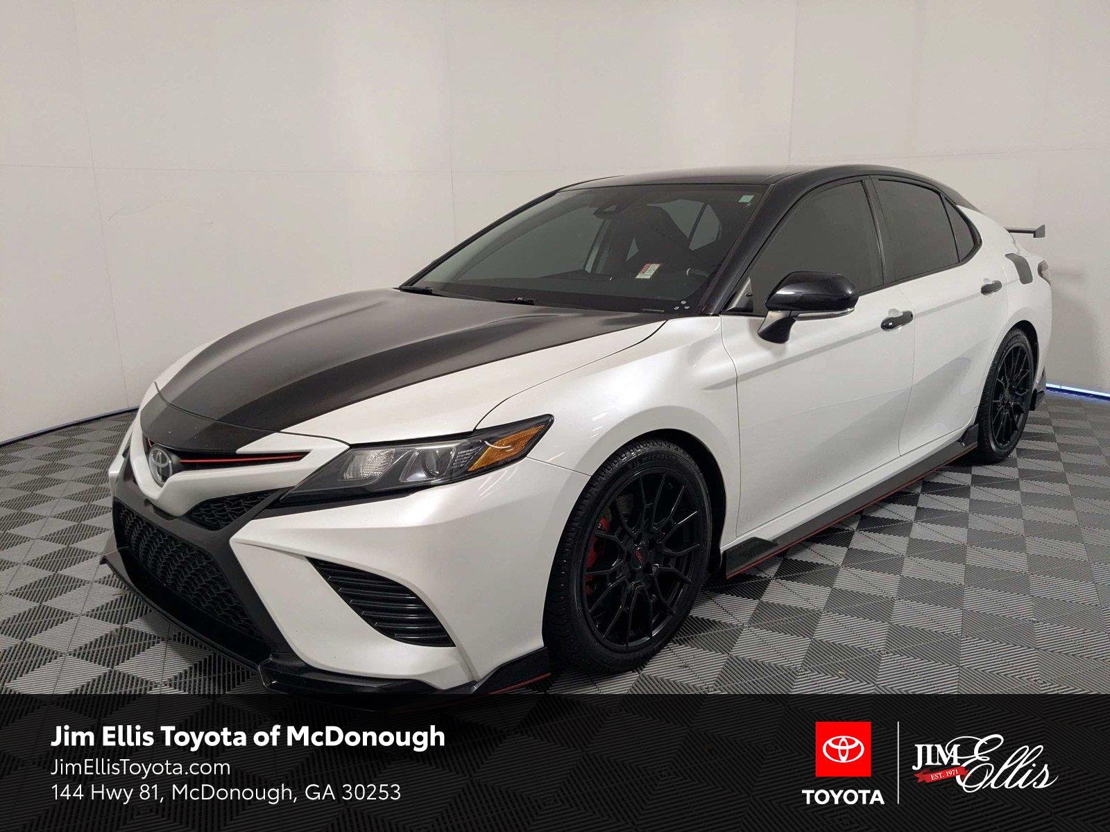 Used 2024 Wind Chill Pearl w/Midnight Black Metallic Roof Toyota TRD image 1