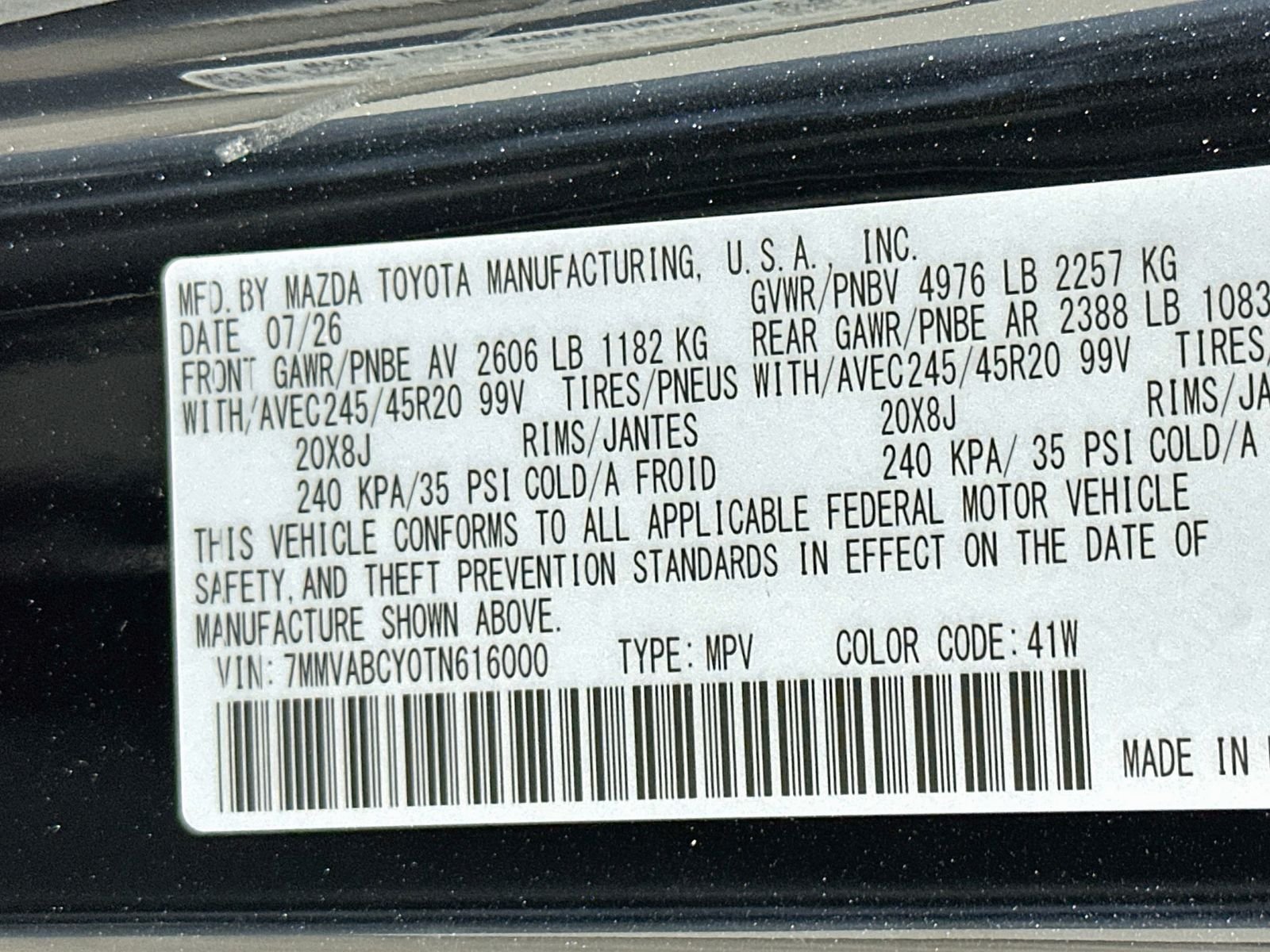 New 2026 Jet Black Mica Mazda 2.5 Turbo AWD image 34