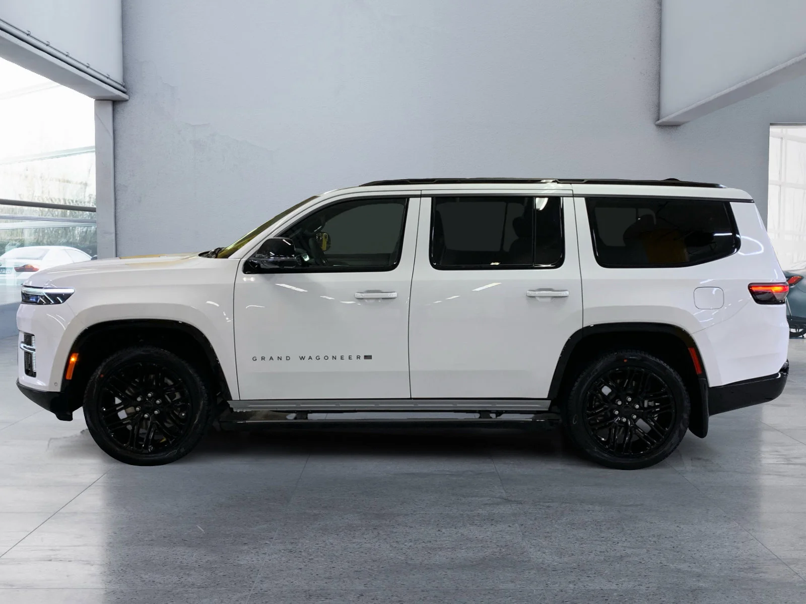 New 2026 Bright White Jeep Limited Reserve image 2