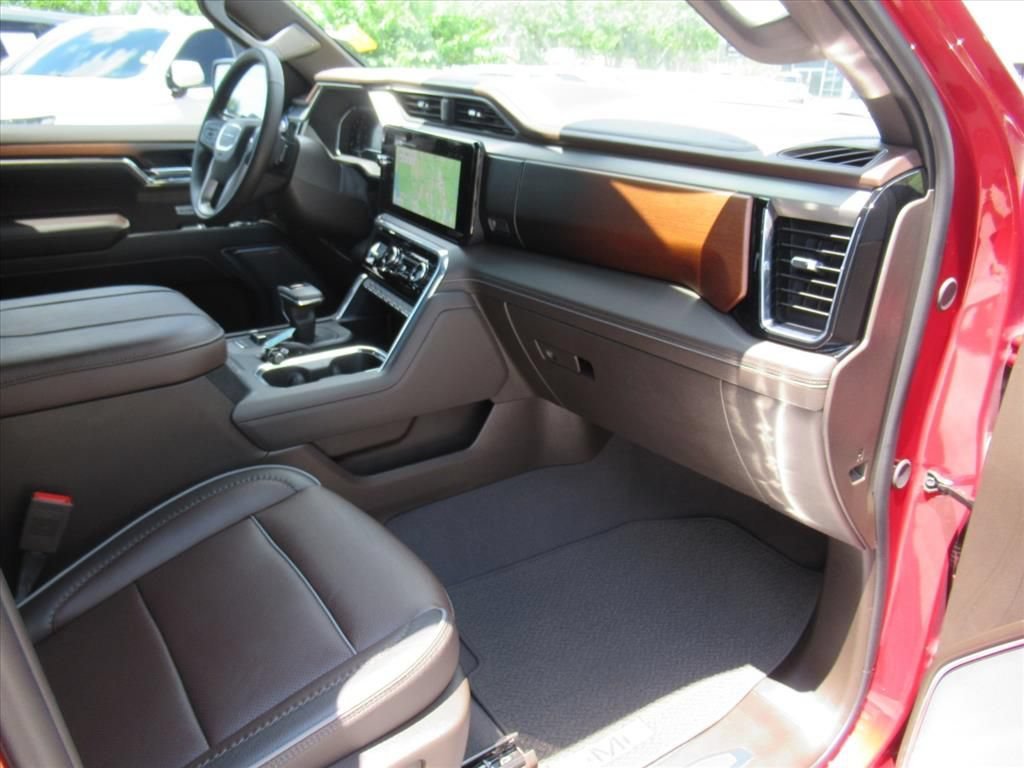 Used 2024 Volcanic Red Tintcoat GMC Denali image 12