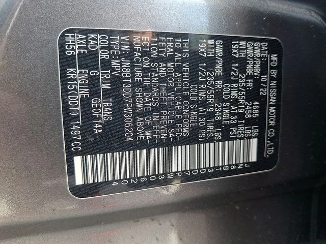 Used 2023 Gray Nissan Platinum image 29