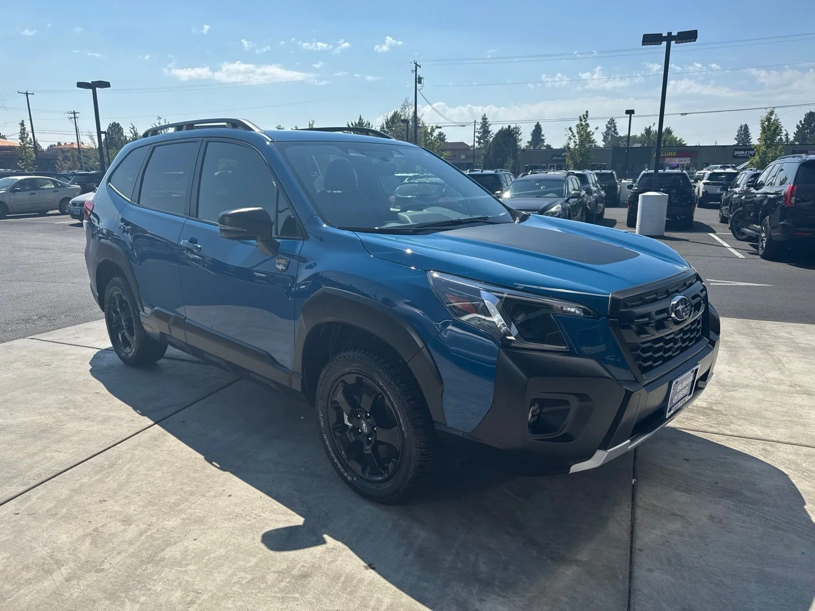 Used 2025 Blue Subaru Wilderness image 7
